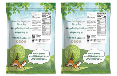Organic Black Lentils - Non-GMO, Kosher, Raw, Vegan - by Food To Live - Picture 6 of 36