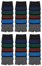 Mens Bulk Cotton Boxer Briefs Underwear, Great for Homeless Shelters Donations