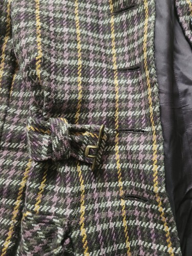 Kensie Girl Plaid Dress Coat | Size X-small | Euc womans  - Picture 5 of 7