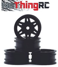 Axial SCX24 1.0" Rockster Wheels (Black) (4) AXI40002