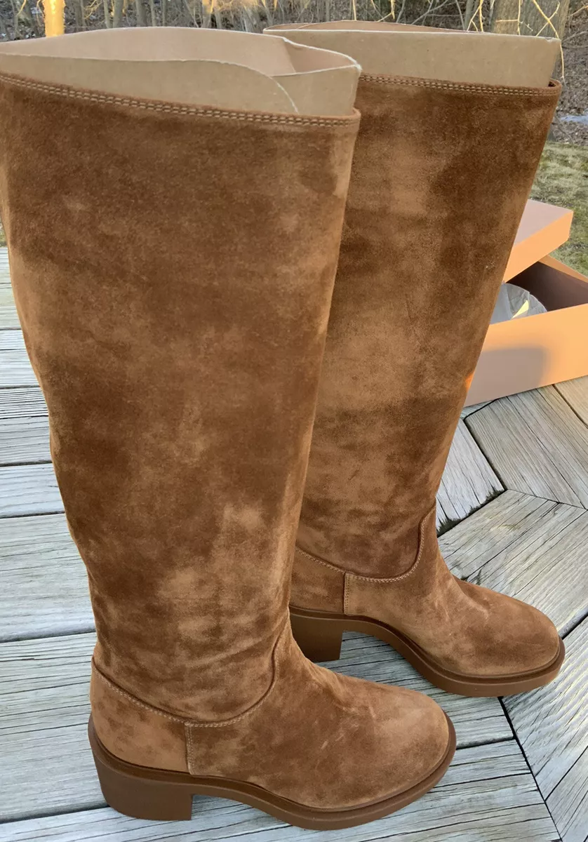 Gianvito rossi top suede knee boots