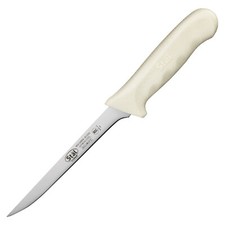 6" Boning Knife, White PP Hdl, Narrow (6 Each)