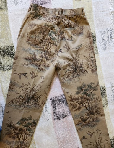 Lauren Ralph Lauren Vintage Ducks Pond Pants Womens SIZE 6 Brown  - Bild 5 von 10