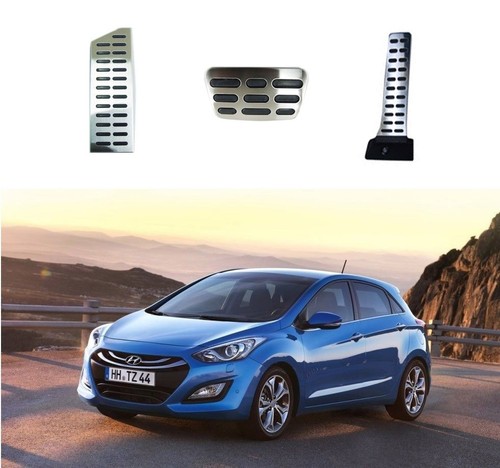 Genuine A/T Footrest Accel Brake Pedal Pad 3p for 2012 2015 Elantra GT New i30 - Picture 3 of 4