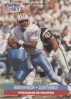 1991 Pro Set Spanish Warren Moon #90