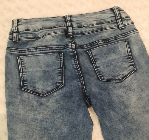 Imperial Star Girls Jeans Stretch Denim Pants ADJUSTABLE WAIST SZ 16 Comfortable - Picture 2 of 12