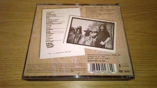 Live Shit: Binge & Purge [Book] by Metallica, 2002, 3CD+1DVD(DVD2 IS MISSED!!!) - Foto 8 di 12