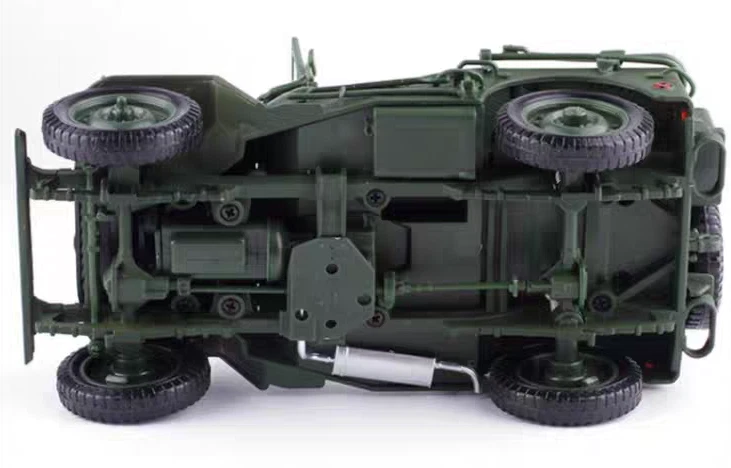 KDW 1:18 Scale Jeep Military Vehicle Willys Jeep U. S Army Replica Boxed New! - Image 4 of 4