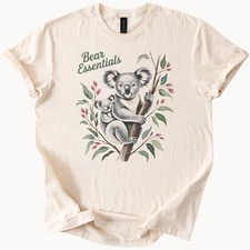 Koala Bear Essentials Graphic T Shirt Cute Animal Tee