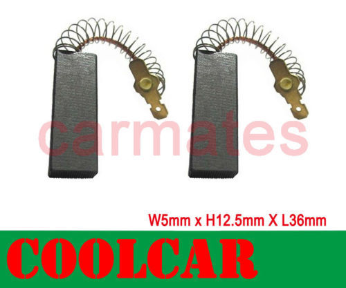 Motor Carbon Brushes For BOSCH WOK 2430 WOK 2431 WOL 1600 WOL 2630 WOK 2030 au - Picture 1 of 1