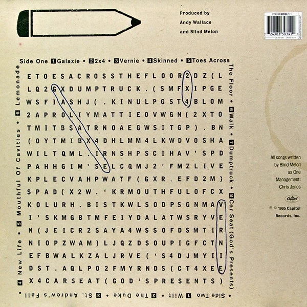 Blind Melon ‎– Soup [ Vinyl, LP, Album, UK, 1995, Gatefold, FREE SHIPPING ] - Image 2 of 4