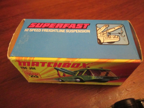 Vintage 1972 Matchbox Superfast #74 Toe Joe 1/64 Diecast Made in England MINT - Picture 8 of 11