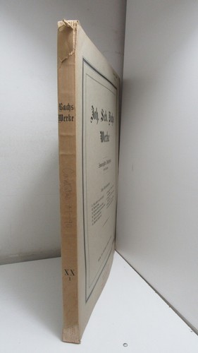 Bachs Werke, Zwanzigster Jahrgang, Twentieth Year, Breitkopf & Hartel - Picture 2 of 12