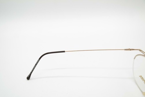 Vintage Alpina S-Line IX 3 7912 Gold Brown Half-Rim Glasses Frame NOS - Picture 5 of 6