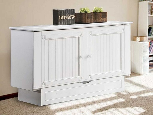 Cottage Queen Murphy Cabinet Bed White By Arason Furniture For Cottage Queen Murphy Cabinet Bed White