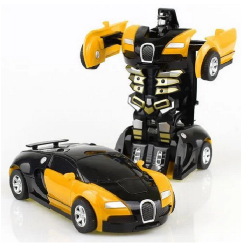 Anime Transformation Toys Robot Cars One Step Impact Deformation Car Mini - Imagen 1 de 6
