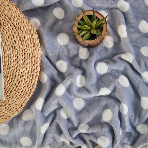 Manta de microfibra cálida mullida súper suave de vellón de lujo - Imagen 43 de 81