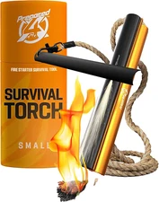 Fire Starter Survival Tool - All-In-One Flint and Steel Fire Starter Kit - Ferro