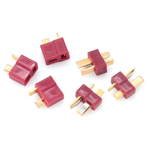 T Plug Male / Female Connectors 25A For RC LiPo Battery RC ESC FPV Racing Drone - Picture 2 of 11