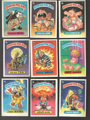 GARBAGE PAIL KIDS NEW SERIES - LOT of 40 DIFFERENT CARDS + BOOSTER PACK +Vintage - Picture 5 of 5