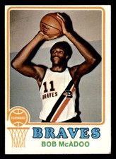 1973 Topps Basketball #135 Bob McAdoo VG/EX *d2