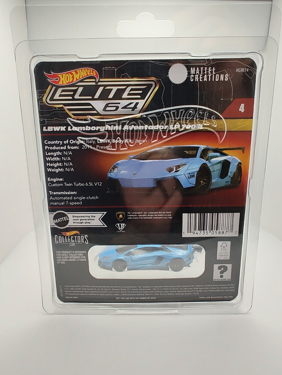 大人女性の 2023 Lamborghini LBWK 64 Elite Club Redline RLC Wheels Hot ミニカー