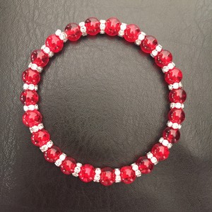 Root Chakra Kabbalah Style Red Protection Eye Bracelet Crystal Gift Image Is Loading Root Chakra Kabbalah Style Red Protection Eye Bracelet
