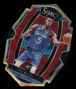 2018-19 Select Prizms Maroon Die Cut #152 Mo Bamba /175