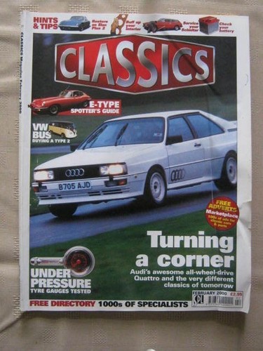 CLASSICS MAGAZINE - FEB 200 - TURNING A CORNER