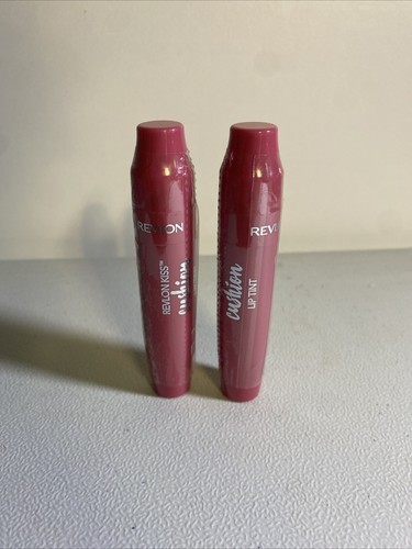 LOT OF 2 REVLON KISS CUSHION LIP TINT PINK IRL 0.15oz SEALED