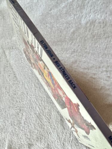 ELTON JOHN SEALED LONGBOX CD REG STRIKES BACK PROMO HYPE STICKER FIRST BOX SET - Picture 7 of 7