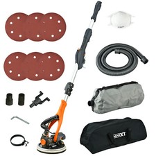 MAXXT Drywall Sander 820W Variable Speed Auto Vacuum System LED Strip Light