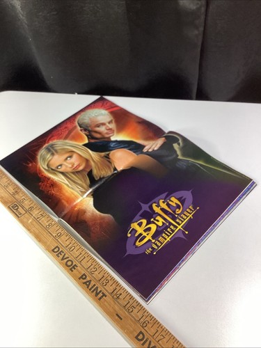 Buffy The Vampire Slayer Magazine 2004 Poster Issue #12 Gellar Spike Hot Stuff - Picture 15 of 24