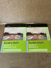 EUREKA MATH Grade K LEARN Modules 1,2, & 3 Workbook Homeschool Common Core ER