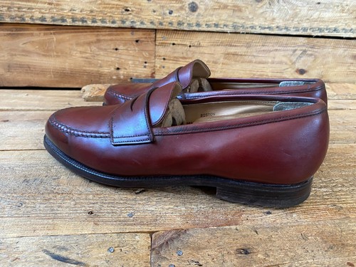 Crockett and Jones Boston Chesnut Penny Leder Halbschuhe UK 8 G US 9 - Bild 7 von 17