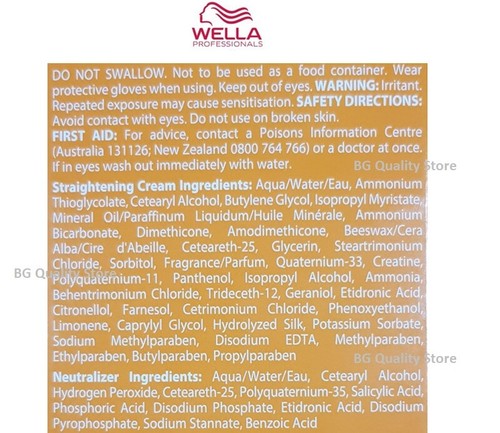 2X Wella Creatina Straight C o N Crema Lisciante per Capelli 100ml. - Foto 6 di 15