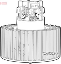 DENSO Innenraumgebläse FIAT SEICENTO / 600 (187) Elektra (187AEA1A, 187BEA1A) 01