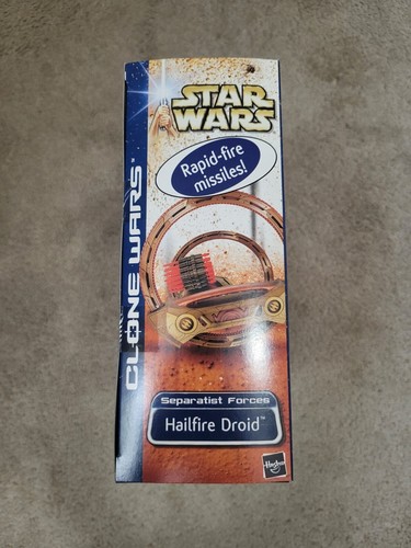 Sealed Star Wars Clone Wars Hailfire Droid 2003 Separatist Forces Hasbro - Picture 6 of 9