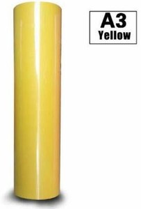 htv pu transfer matt heat roll vinyl yellow film shirt clothing sports