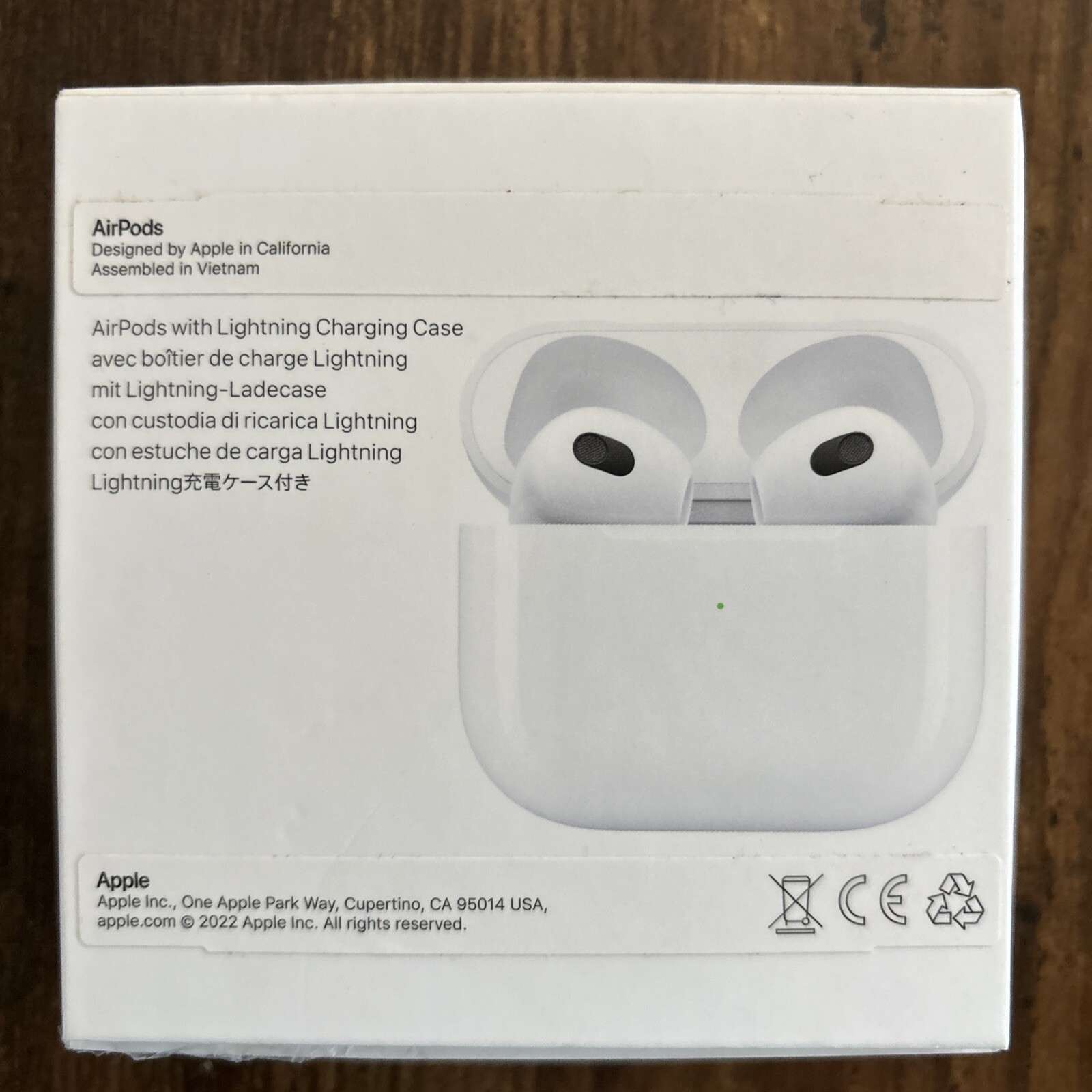 Genuine Apple AirPods (3rd Gen) with Lightning Charging Case Genuine Apple AirPods (3rd Gen) with Lightning Charging Case
