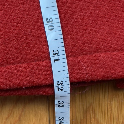 Vintage PENDLETON Outdoorsman Red Wool Jacket Corduroy Men's Sz L - Bild 7 von 10