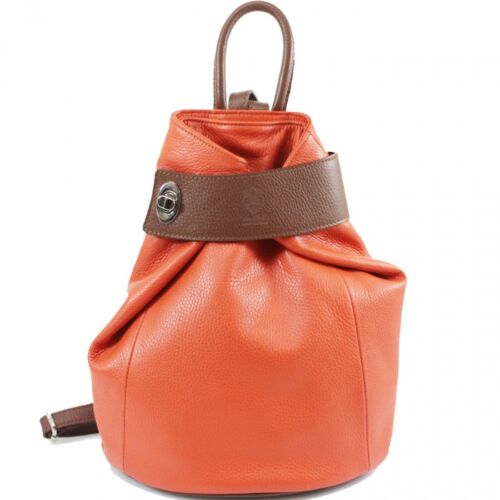 Damen VPR248 weicher Vera Pelle Lederrucksack Damen Schule Rucksack Turntaschen - Bild 11 von 46