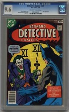 DETECTIVE COMICS #475 CGC 9.6 CLASSIC COVER! OFF-WHITE TO WHITE PAGES 1978