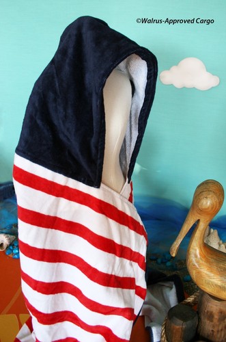 POTTERY BARN KIDS SHARK OR WHALE HOODED BEACH WRAPS -NWT- AN OCEAN OF COZY FUN! - Picture 13 of 15