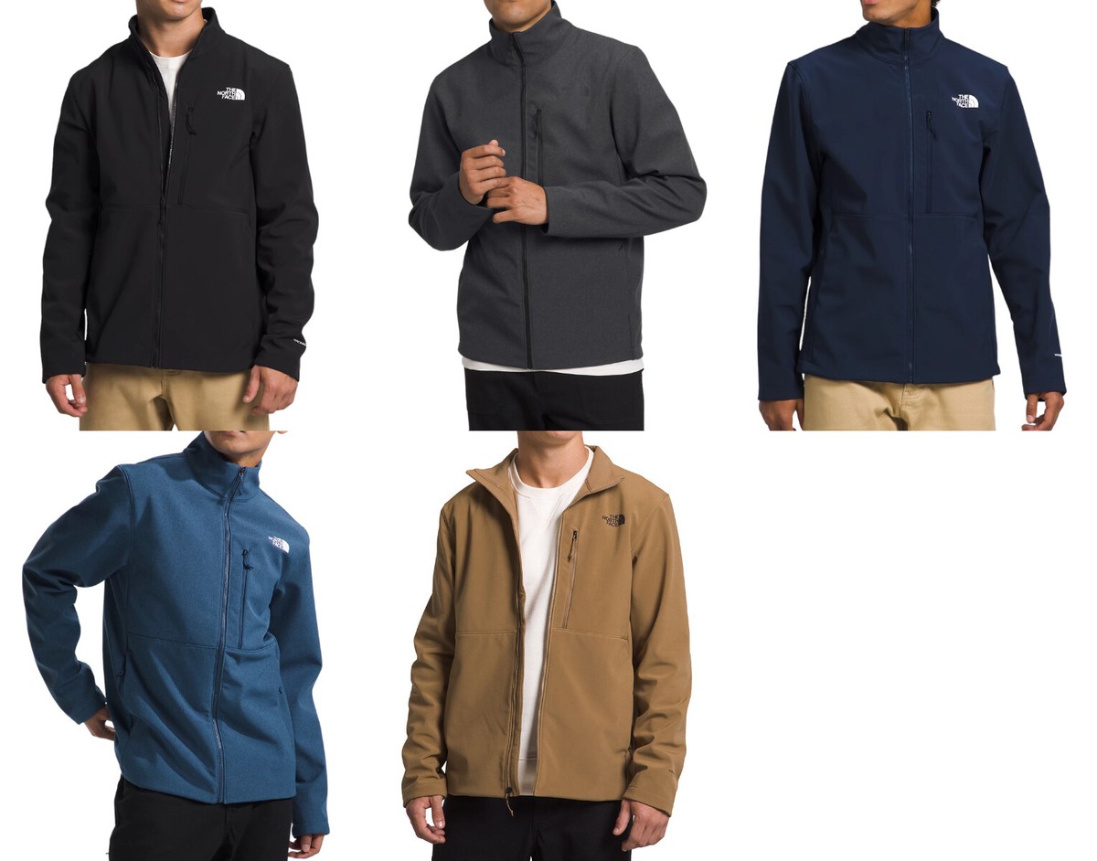 Men's The North Face Apex Bionic 3 Softshell Windwall Jacket New