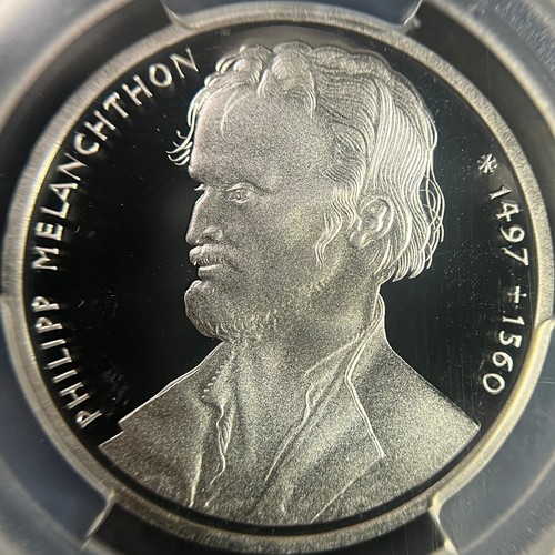 GERMANY. 1997, 10 Mark, Silver, G - PCGS PR69 - Top Pop 🥇 Philipp Melanchthon - Picture 4 of 10