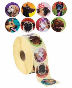 1 Roll Cute Dogs Bear PVC Masking Tape Cartoon Journal Scrapbooking Diy Stickers