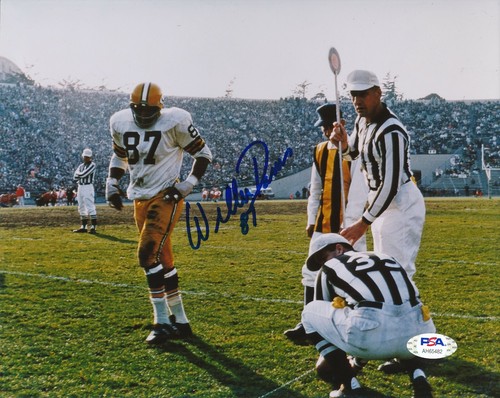 Willie Davis Green Bay Packers HOF 1981 SB I II Auto Signed 8x10 Photo ~ PSA/DNA - Picture 1 of 5