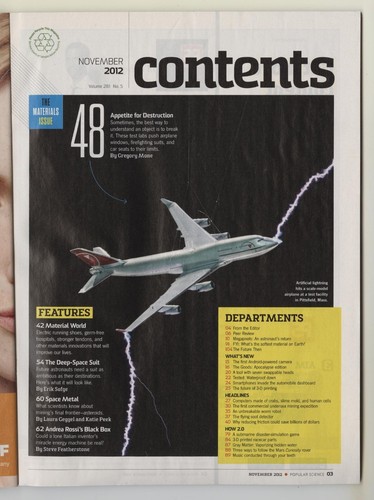 Popular Science - November 2012 - Beyond: How New Materials Will... - Imagen 5 de 5