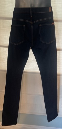 7 For All Mankind PAXTYN Dark Denim Straight Leg Jeans~33 X 34~NWOT - Picture 7 of 10
